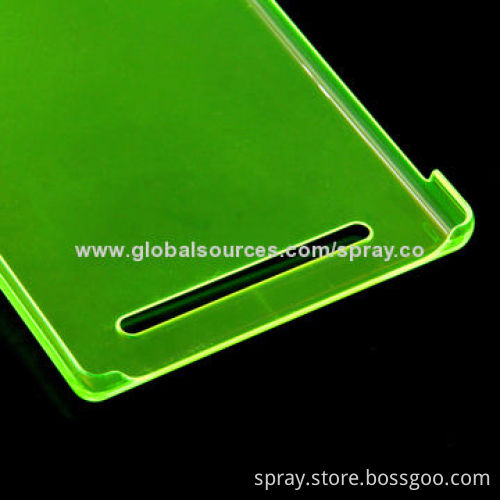 Ultra-thin Crystal Mobile Phone Cases for Sony Xperia T2, Clear PC Material/Various Colors Available